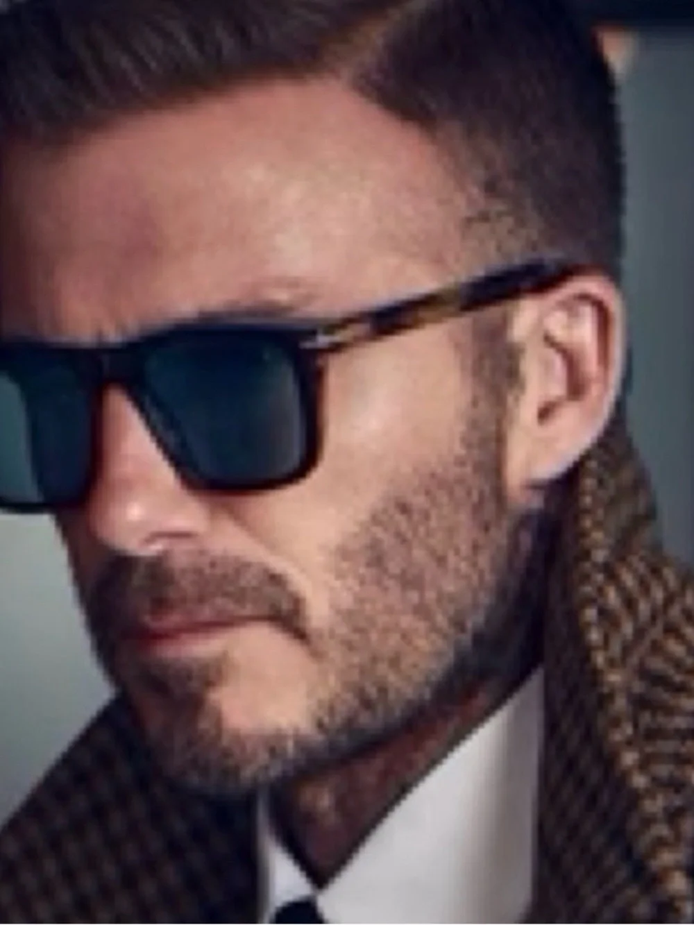 David Beckham Men's Ice Blue Sunglasses with Case NWOT